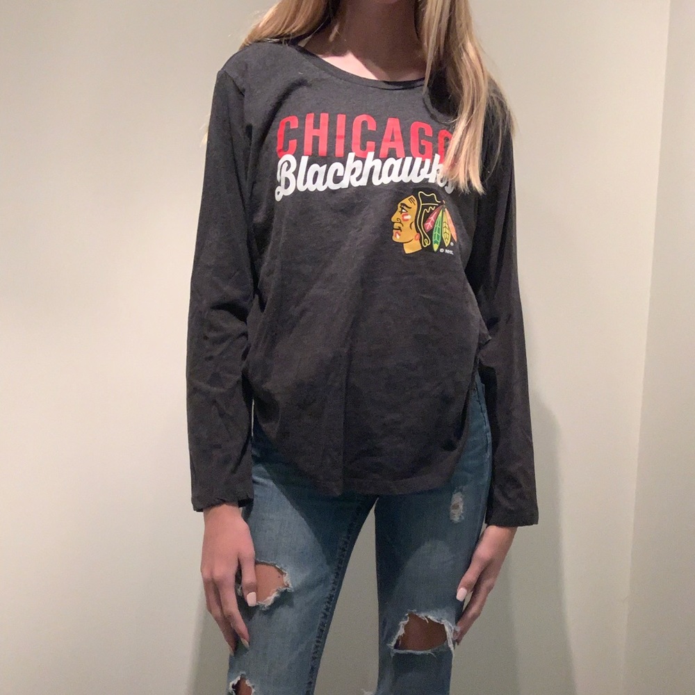 NHL CHICAGO BLACKHAWKS LONG SLEEVE TEE